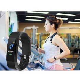 Фитнес браслет Smart Band 115 Plus Black