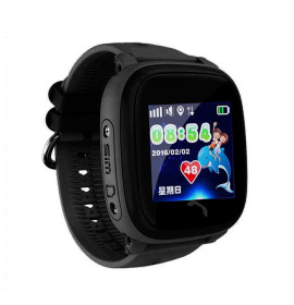Водонепроницаемые Умные Детские Часы с GPS Smart Baby Watch DF25 Черные