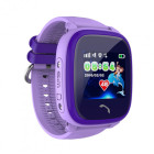 Водонепроницаемые Умные Детские Часы с GPS Smart Baby Watch DF25 Фиолетовые