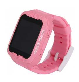 Умные детские часы с GPS трекером Smart Baby Watch K3 Розовые