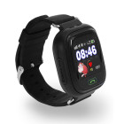 Умные детские часы-телефон с GPS трекером Smart Baby Watch Q100 Черные