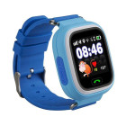 Умные детские часы-телефон с GPS трекером Smart Baby Watch Q100 Голубые