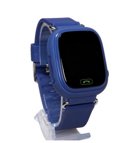 Умные детские часы-телефон с GPS трекером Smart Baby Watch Q100 Синие