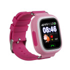 Умные детские часы-телефон с GPS трекером Smart Baby Watch Q100 Розовые