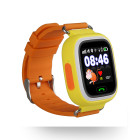 Умные детские часы-телефон с GPS трекером Smart Baby Watch Q100 Желтые