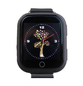 Умные детские часы-телефон с GPS трекером Smart Baby Watch Q100S Черные