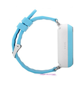 Умные детские часы-телефон с GPS трекером Smart Baby Watch Q100S Голубые