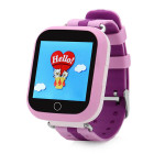 Умные детские часы-телефон с GPS трекером Smart Baby Watch Q100S Розовые