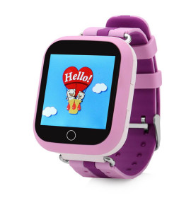 Умные детские часы-телефон с GPS трекером Smart Baby Watch Q100S Розовые