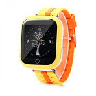 Умные детские часы-телефон с GPS трекером Smart Baby Watch Q100S Желтые