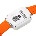 Умные детские часы-телефон с GPS трекером Smart Baby Watch Q100S Желтые