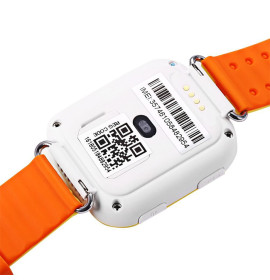 Умные детские часы-телефон с GPS трекером Smart Baby Watch Q100S Желтые