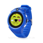 Умные детские часы-телефон с GPS трекером Smart Baby Watch Q360 Синие