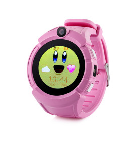 Умные детские часы-телефон с GPS трекером Smart Baby Watch Q360 Розовые