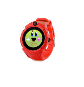 Умные детские часы-телефон с GPS трекером Smart Baby Watch Q360 Красные