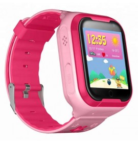 Умные детские часы-телефон с GPS трекером Smart Baby Watch Q403 Розовый