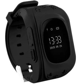 Умные детские часы-телефон с GPS трекером Smart Baby Watch Q50 (OLED) Черные