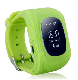 Умные детские часы-телефон с GPS трекером Smart Baby Watch Q50 (OLED) Салатовые