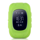 Умные детские часы-телефон с GPS трекером Smart Baby Watch Q50 (OLED) Салатовые