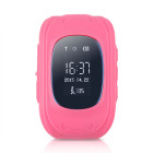 Умные детские часы-телефон с GPS трекером Smart Baby Watch Q50 (OLED) Розовые