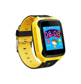 Умные детские часы-телефон с GPS трекером Smart Baby Watch Q529 Желтые