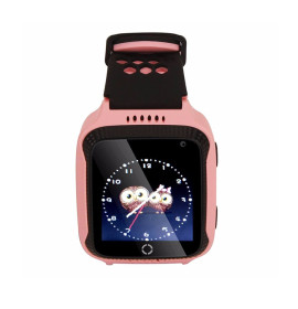 Умные детские часы-телефон с GPS трекером Smart Baby Watch Q529 Розовые