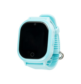 Водонепроницаемые Умные Детские Часы-телефон с GPS Smart Baby Watch TD05 Голубые