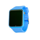 Умные детские часы-телефон с GPS трекером Smart Baby Watch V7k Синие