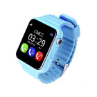 Умные детские часы-телефон с GPS трекером Smart Baby Watch V7k Синие