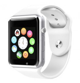 Смарт часы телефон Smart Watch A1 White