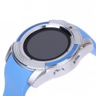 Смарт-часы телефон Smart Watch V8 Blue