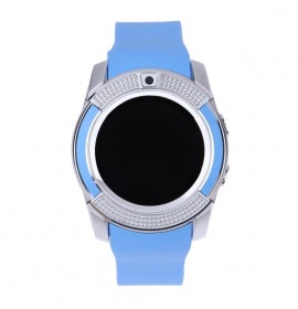 Смарт-часы телефон Smart Watch V8 Blue