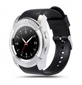 Смарт-часы телефон Smart Watch V8 Silver