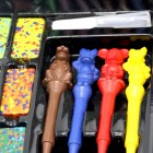 Эксклюзивный набор для рисования и творчества в деревянном чемодане Kids Art Set Коричневый