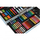 Эксклюзивный набор для рисования и творчества в алюминиевом чемодане Kids Art Set Голубой