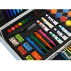 Эксклюзивный набор для рисования и творчества в алюминиевом чемодане Kids Art Set Голубой