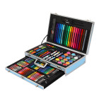 Эксклюзивный набор для рисования и творчества в алюминиевом чемодане Kids Art Set Голубой