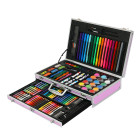 Эксклюзивный набор для рисования и творчества в алюминиевом чемодане Kids Art Set Розовый