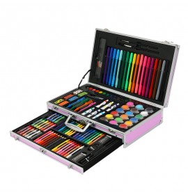 Эксклюзивный набор для рисования и творчества в алюминиевом чемодане Kids Art Set Розовый