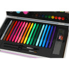 Эксклюзивный набор для рисования и творчества в алюминиевом чемодане Kids Art Set Розовый