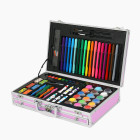 Эксклюзивный набор для рисования и творчества в алюминиевом чемодане Kids Art Set Розовый