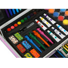 Эксклюзивный набор для рисования и творчества в алюминиевом чемодане Kids Art Set Розовый