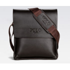 Сумка мужская через плечо Polo Videng Classic Коричневая