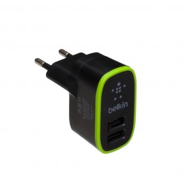 Сетевое Зарядное Устройство BELKIN F8M670 MICRO 2USB (2.1 A) Black 