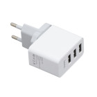 Сетевое Зарядное Устройство HOCO C20 YOKE 3USB (2.4 A) White