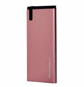 Портативный аккумулятор Power Bank HOCO B25 10000 mAh Rose Gold