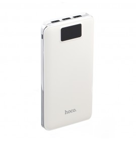 Портативный аккумулятор Power Bank  HOCO B23 FLOWED 20000 mAh White