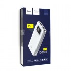 Портативный аккумулятор Power Bank HOCO B23 FLOWED 10000 mAh White