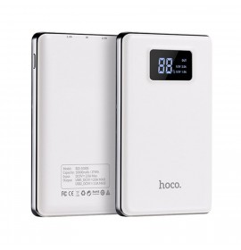 Портативный аккумулятор Power Bank HOCO B23 FLOWED 10000 mAh White