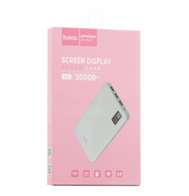 Портативный аккумулятор Power Bank HOCO B24 30000 mAh White